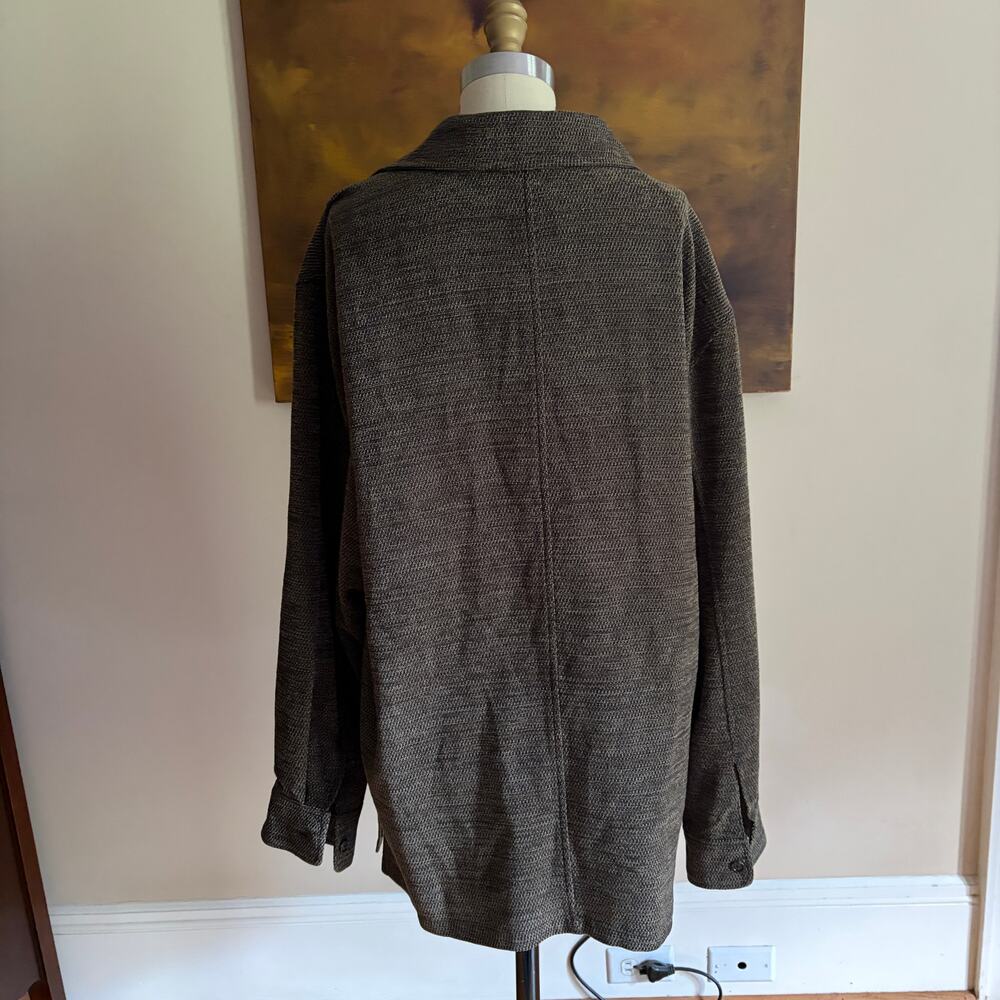 Milano Uomo vintage brown structured work jacket Size Large - Picture 6 of 8